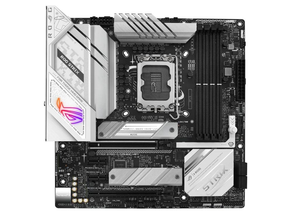 ASUS ROG STRIX B760 G GAMING WIFI Intel B760 LGA 1700 micro ATX PC-Zubehoer