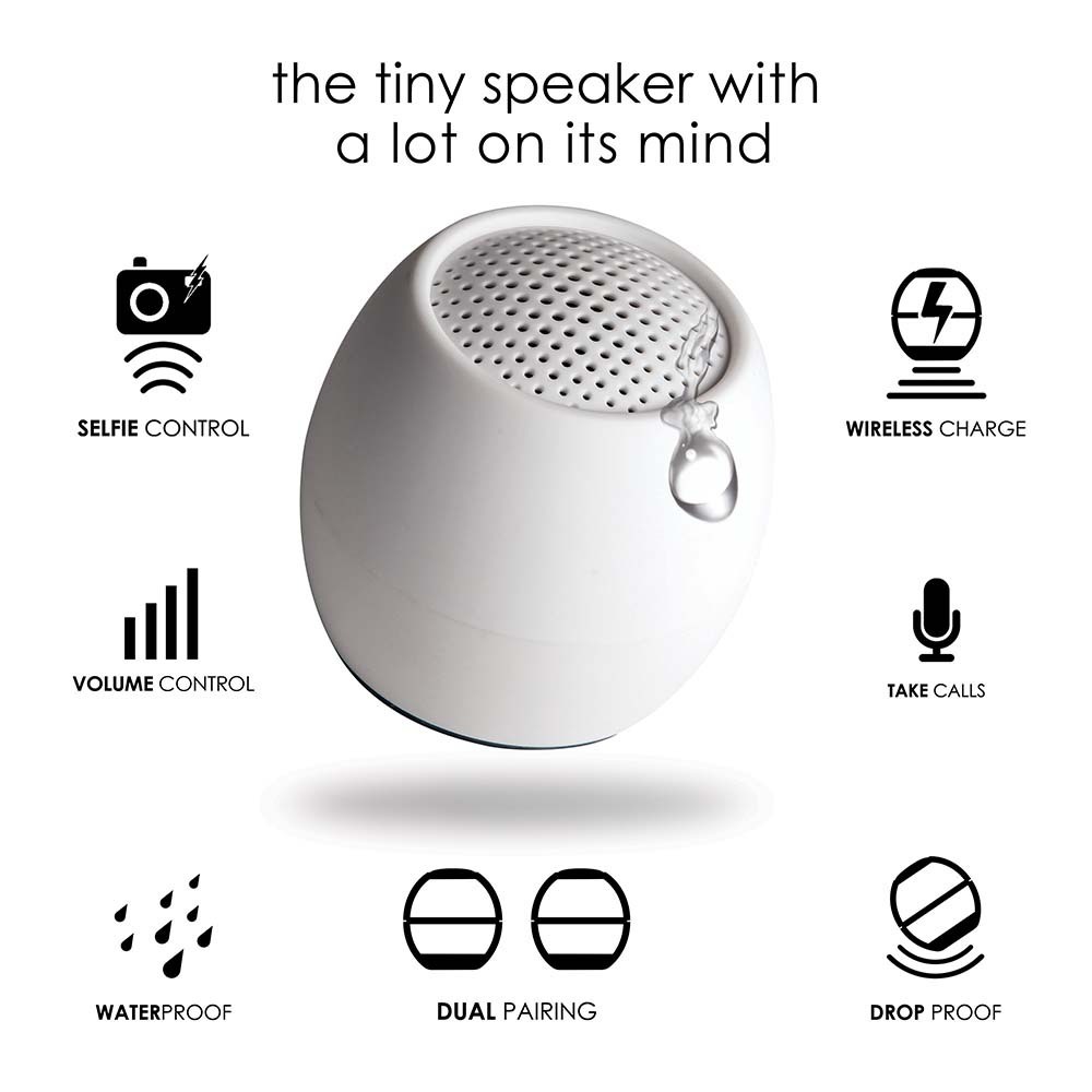 Boompods BT Lautsprecher Zero  weiss Multimedia & Technik