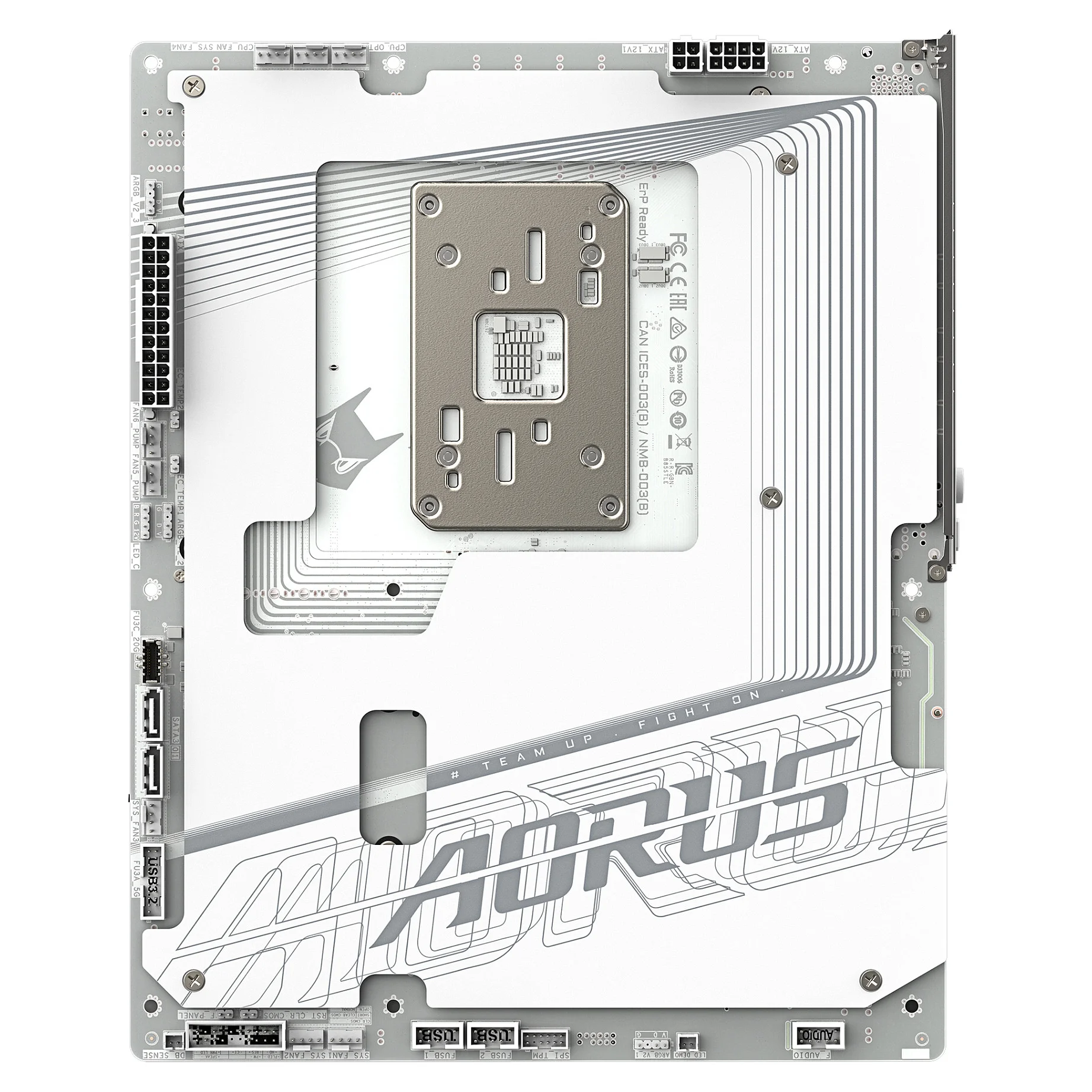GIGABYTE B850 AORUS STEALTH ICE Mainboard   Unterstuetzt AMD Ryzen 9000 Serie CPUs  digitales 14 2 2 Phasen VRM  bis zu 8200 MHz DDR5  OC   2 x PCIe 5 0   2 x PCIe 4 0 M 2  Wi Fi 7  5 GbE LAN  USB 3 2 Gen 2 PC-Komponenten