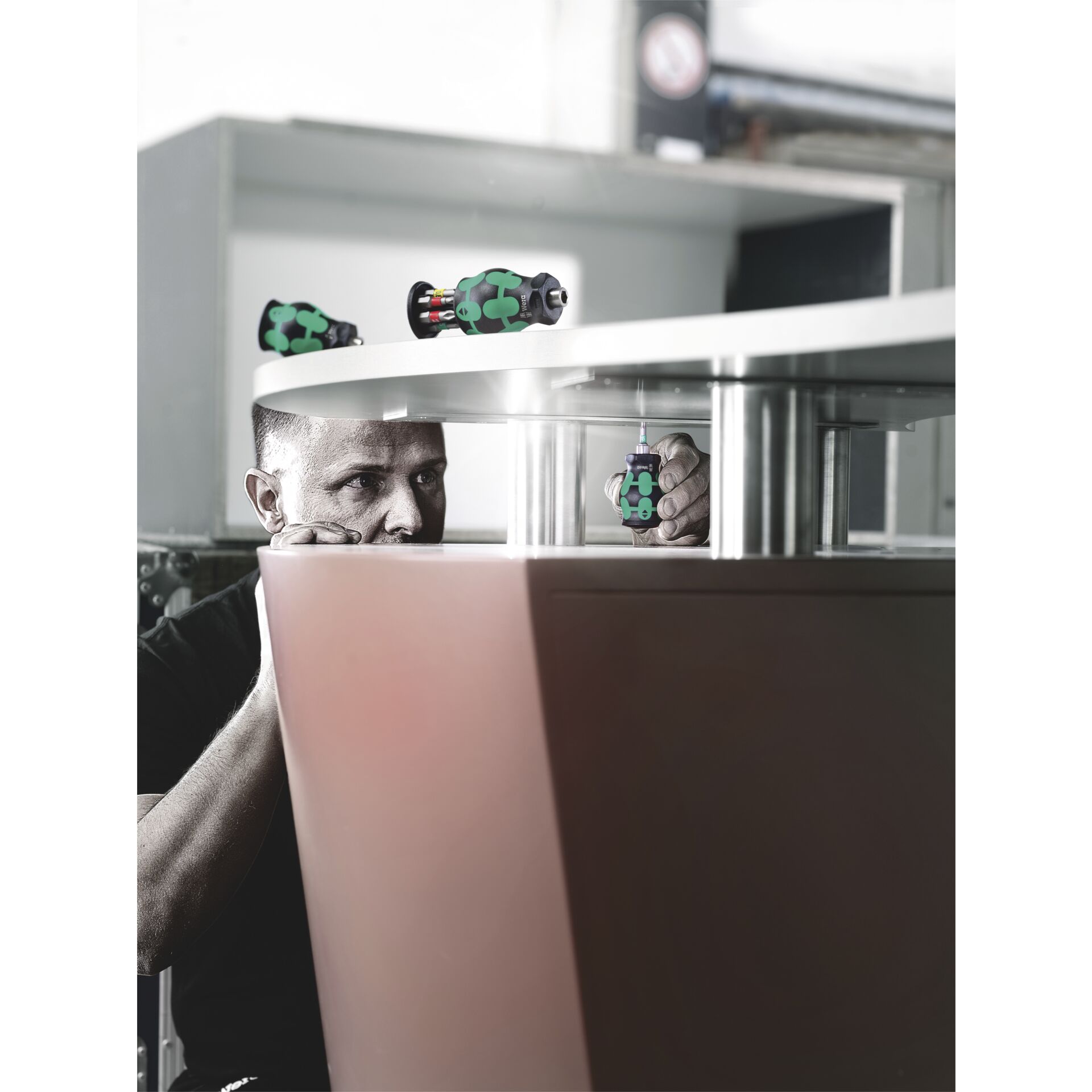 Wera Schraubendreher Kraftform Stubby Magazin 2 6 pcs Schraubendreher & Zangen