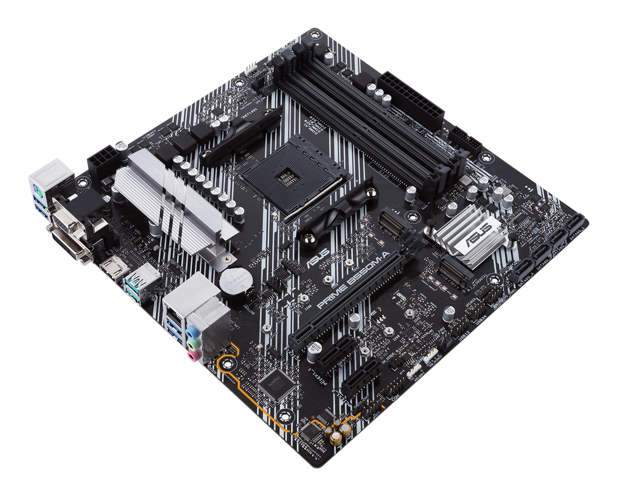 ASUS PRIME B550M A AM4 B550 HDMI DVI VGA M 2  ATX PC-Zubehoer