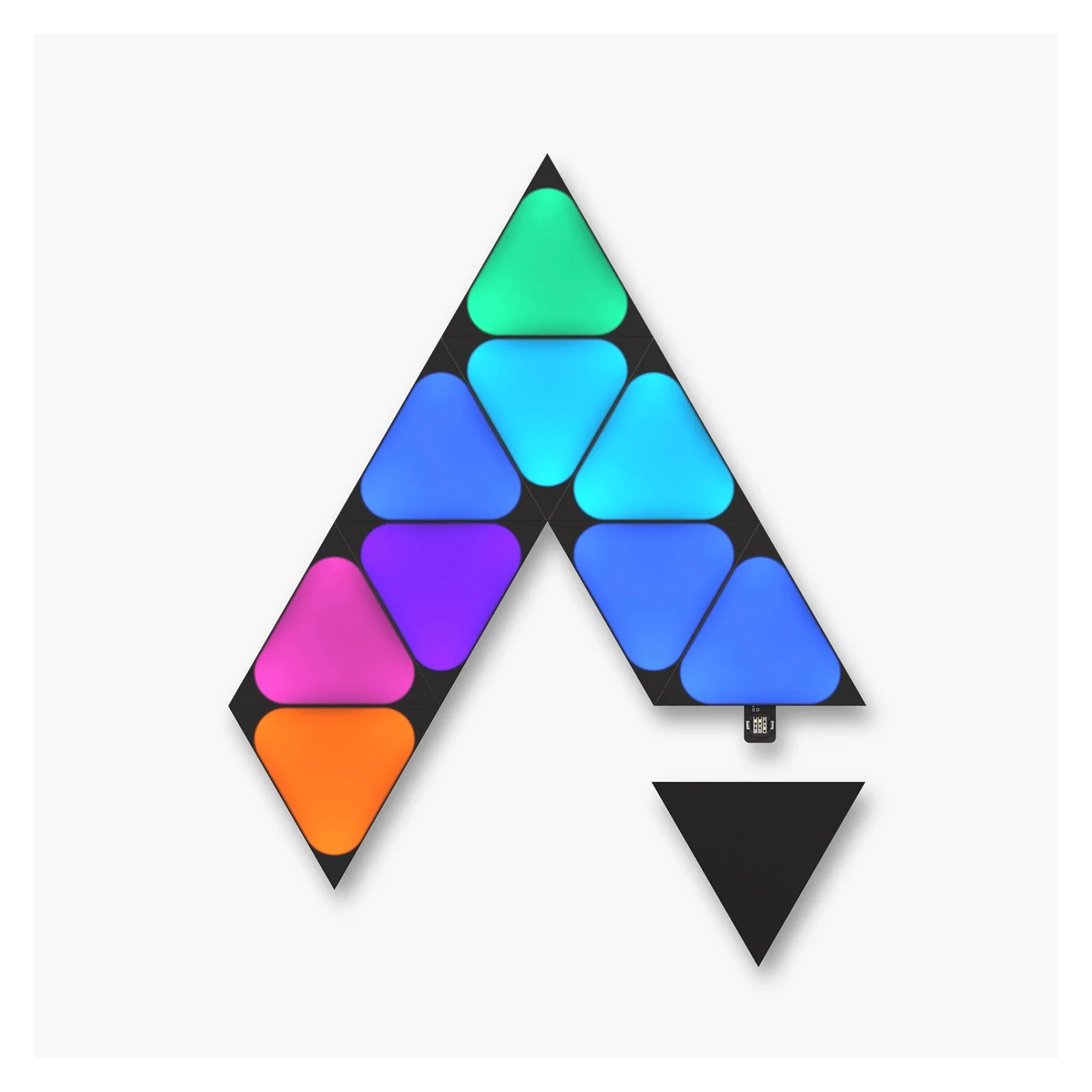Nanoleaf Shapes Mini Triangles Ultra Black Expansion 10 PK Leuchtmittel & Lampen