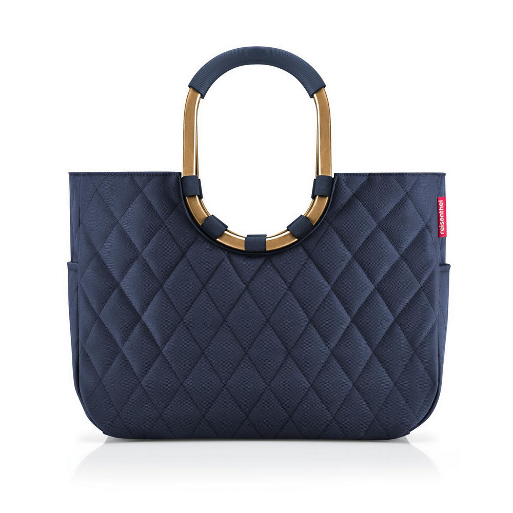 Reisenthel Loopshopper L rhombus midnight gold Taschen & Rucksaecke