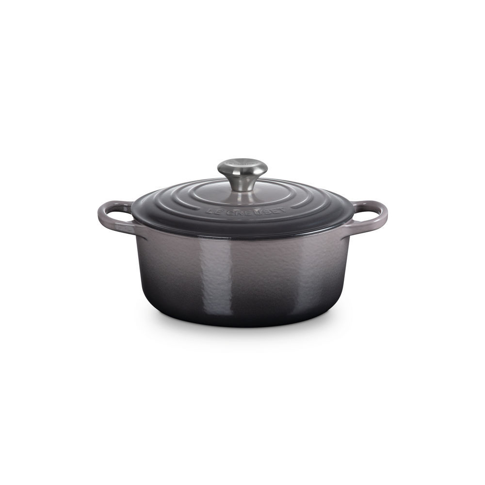 Le Creuset Braeter Signature  rund  24 cm  flint Pfannen & Toepfe