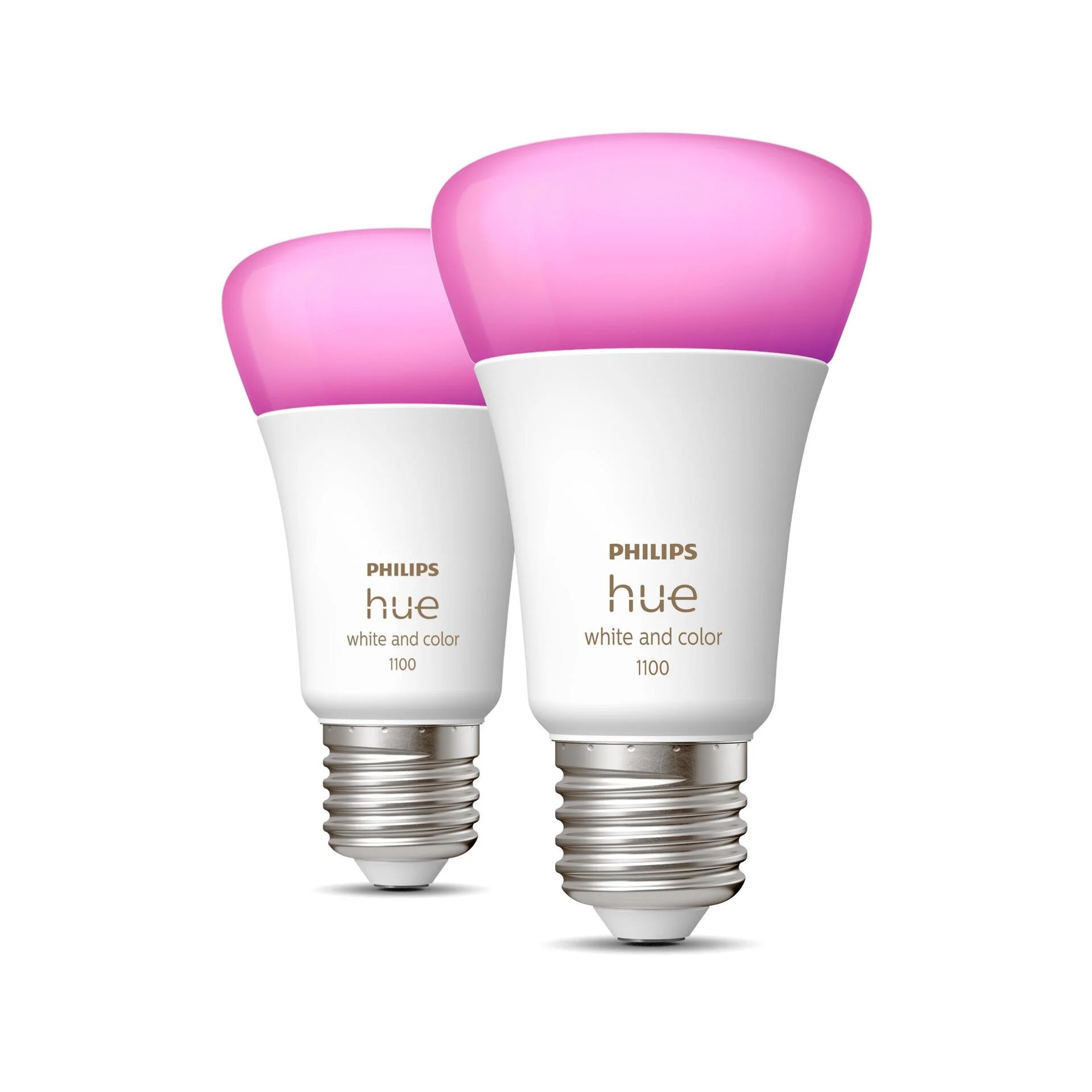 Philips Hue White   Col Amb E27 Doppelpack 2x800lm 75W Leuchtmittel & Lampen