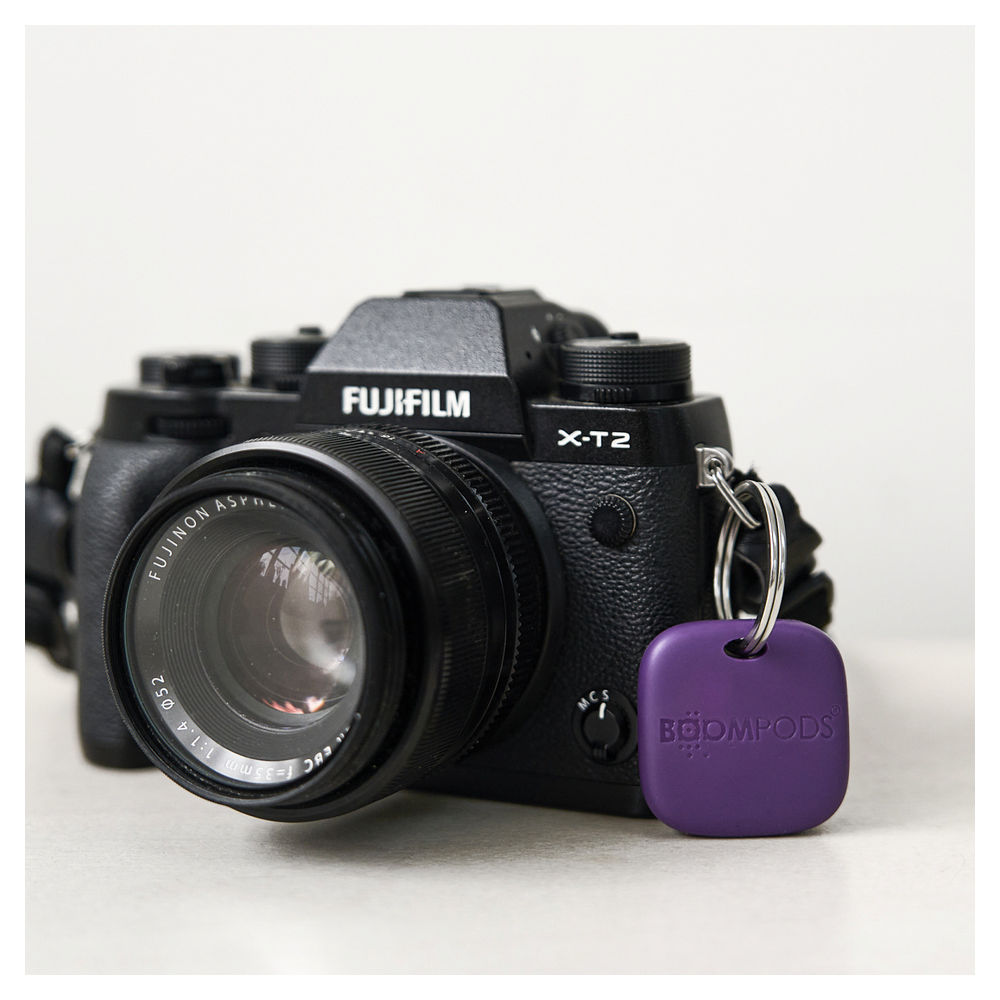 Boompods Boomtag Rechargeable  Purple Handys & Tablets