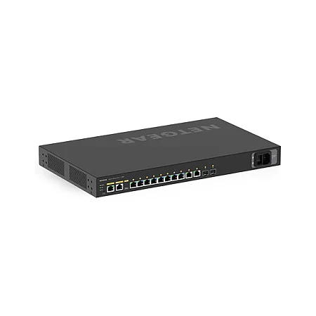 NETGEAR GSM4212UX Managed L2 L3 Gigabit Ethernet  10 100 1000  Power over Ethernet  PoE  1U Schwarz Switches