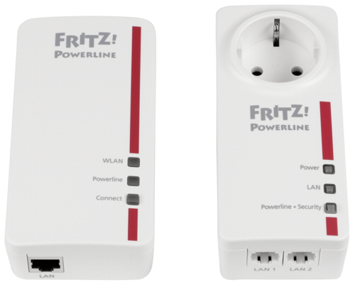 Powerline FRITZ  1260E WLAN Set 1200 Mbit s Ethernet LAN Weiss Netzwerk
