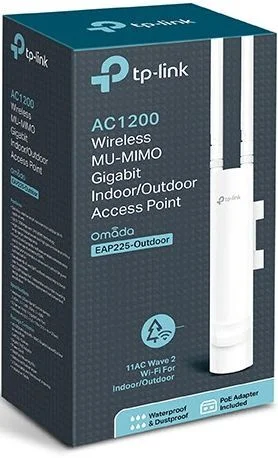 TP Link Omada EAP225 Outdoor 1200 Mbit s Weiss Power over Ethernet  PoE  Access Points
