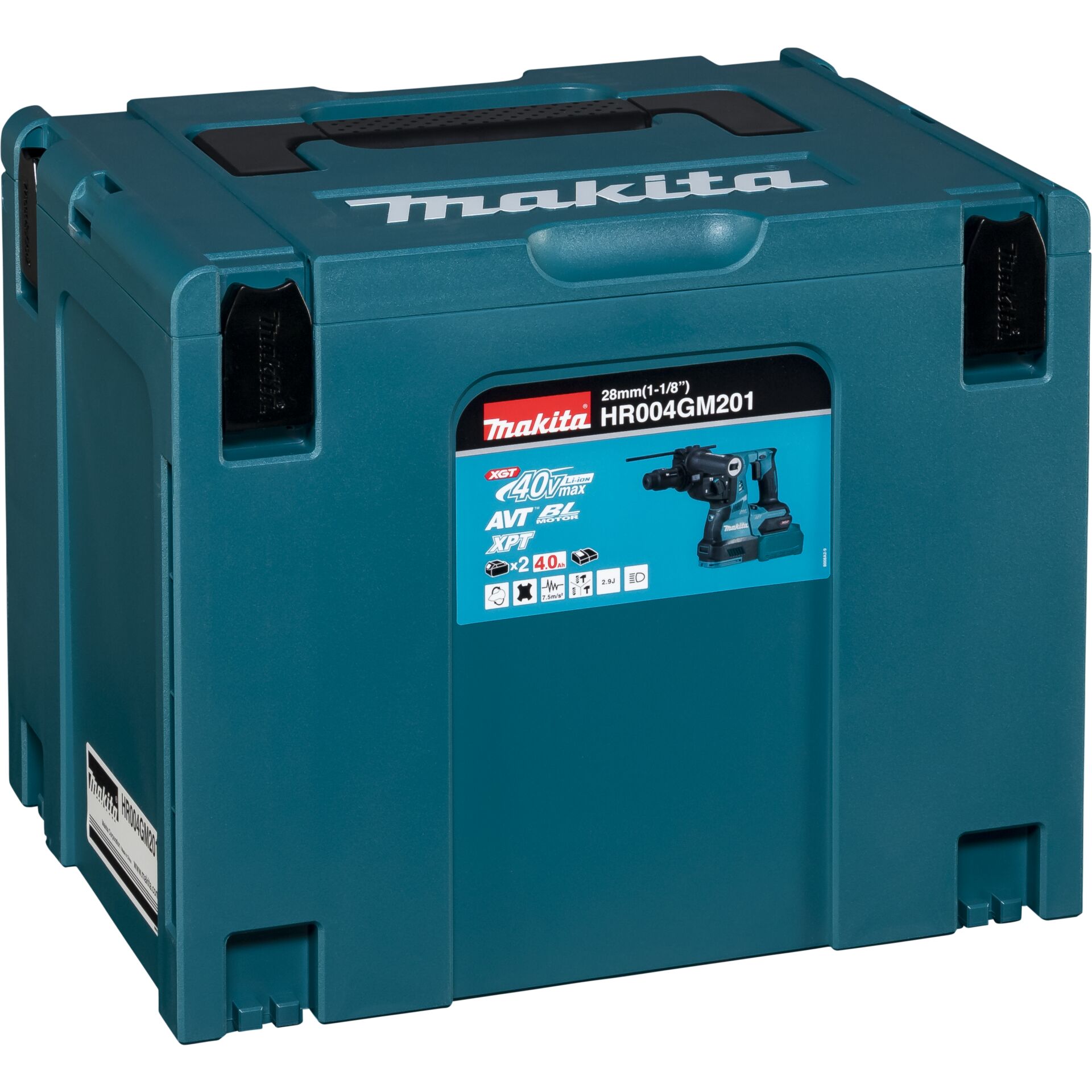 Makita HR004GM201 Akku Kombihammer SDS PLUS 40V Bohrer & Schrauber
