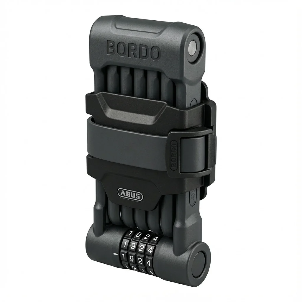 ABUS Bordo 6000C 120 BK SH Faltschloss Radsport