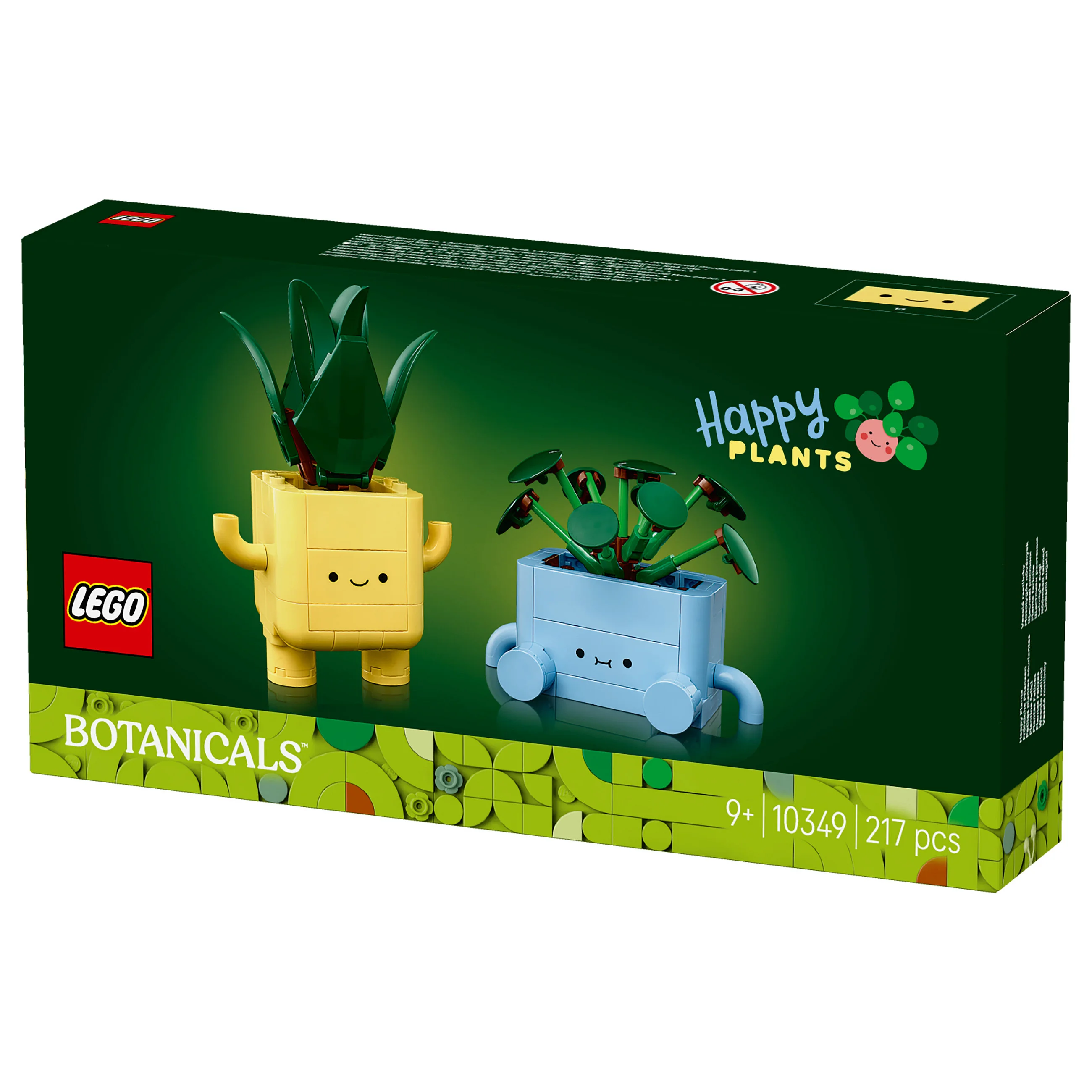 LEGO Botanicals Froehliche Pflanzen 10349 Spielwaren