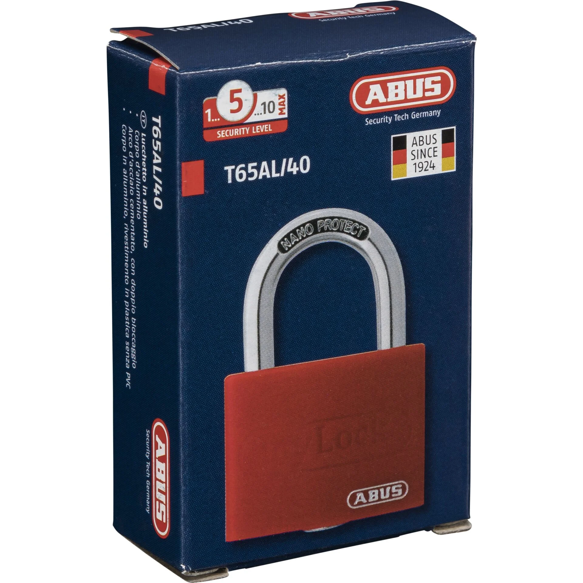 ABUS mylock t65al blau sl 5 Haussicherheit
