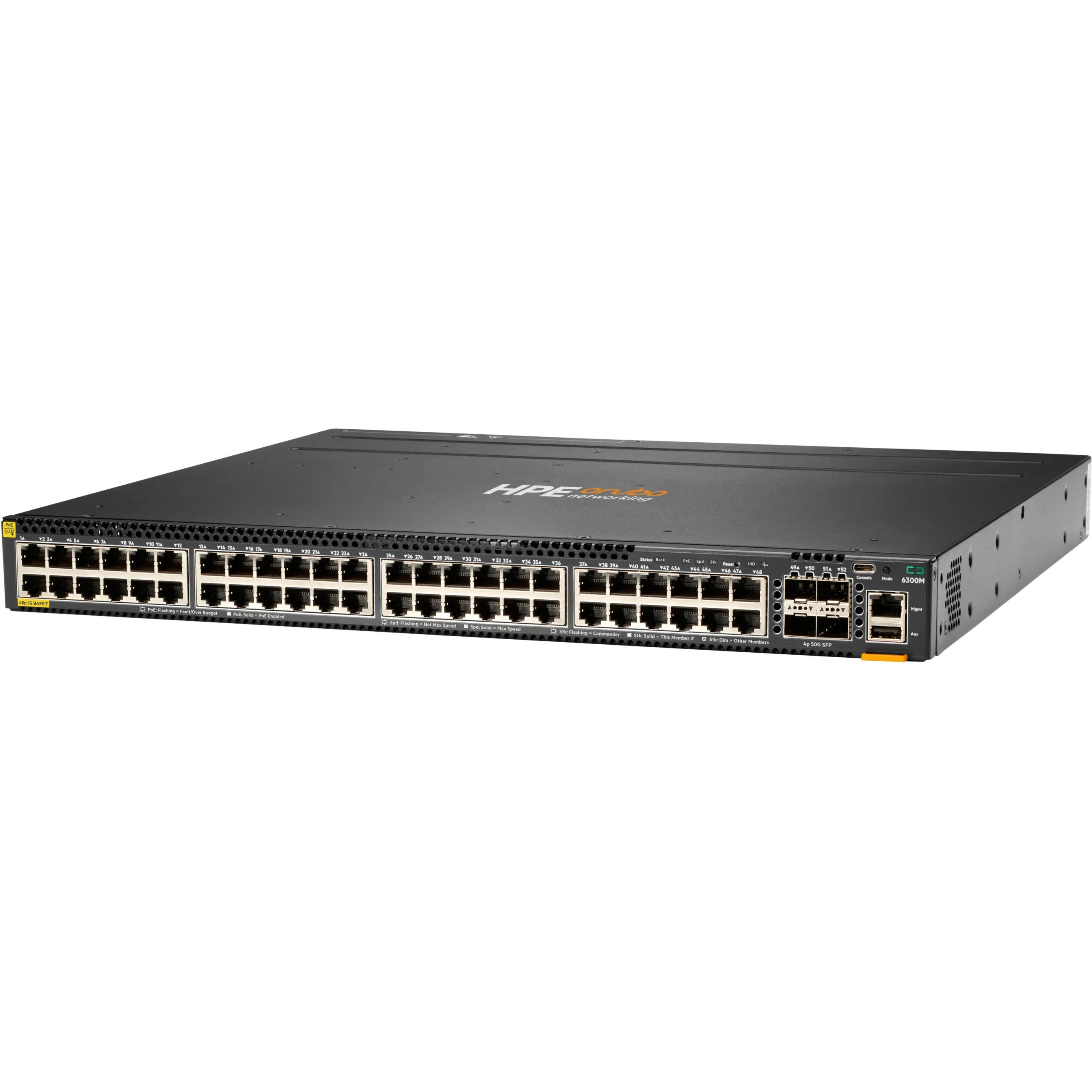 HP Enterprise ARUBA 6300M 48G CL4 POE 4 STOCK Netzwerk
