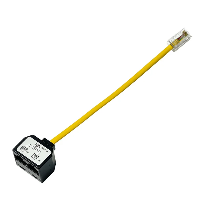 Unify Mitel RJ45 Y Kabel fr X3R X5R SLAV16R  Netzwerk-Kabel