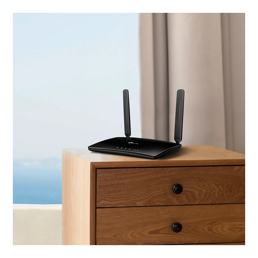 TP Link TL MR6400 WLAN Router Schnelles Ethernet Einzelband 2 4GHz 4G Schwarz
