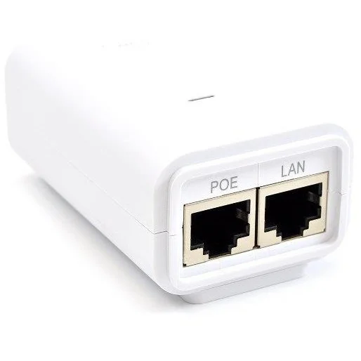 Ubiquiti POE 24 24W G WH Netzteil   24V 24W   Gigabit   White Netzwerk-Adapter / Netzwerk-Karten