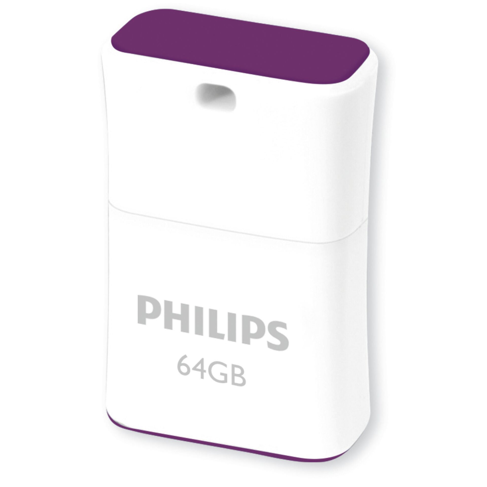 Philips FM64FD85B 00 USB Stick 64 GB USB Typ A 2 0 Violett  Weiss Speichermedien