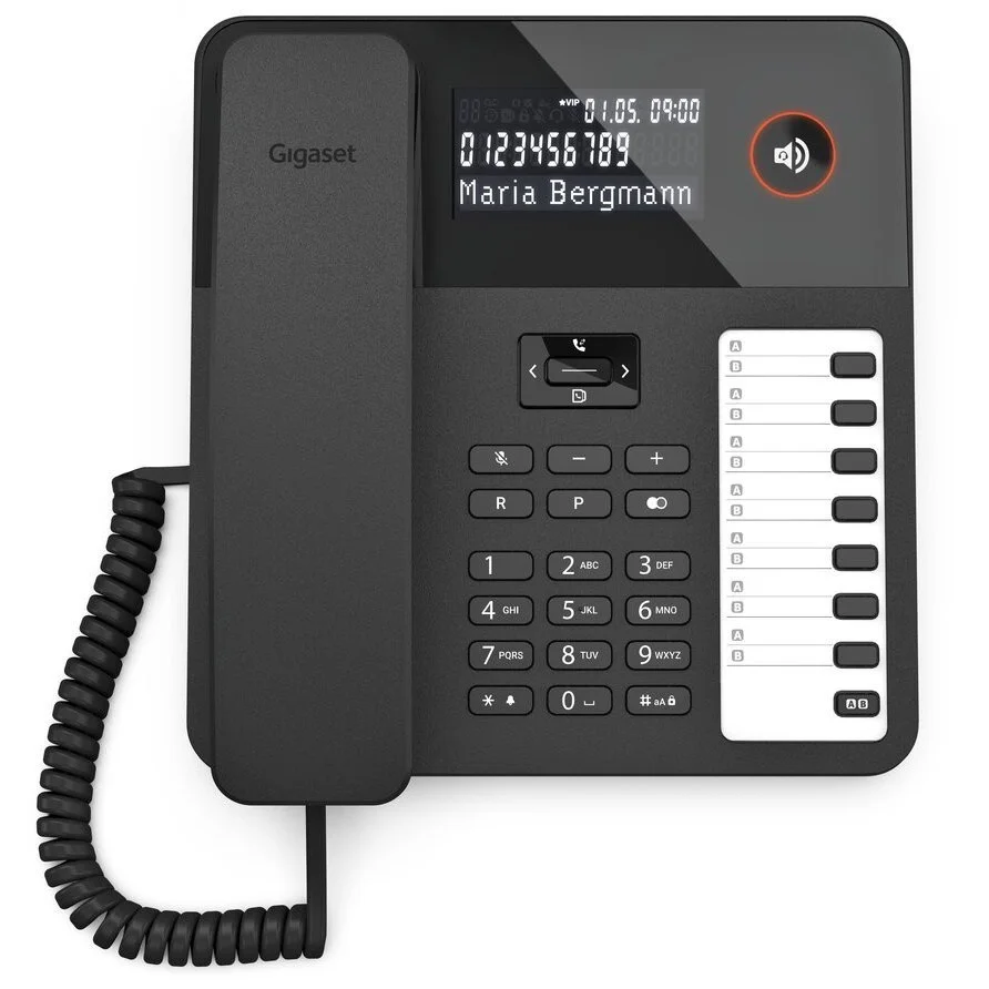 Gigaset Desk 600 schwarz int  Netzwerk