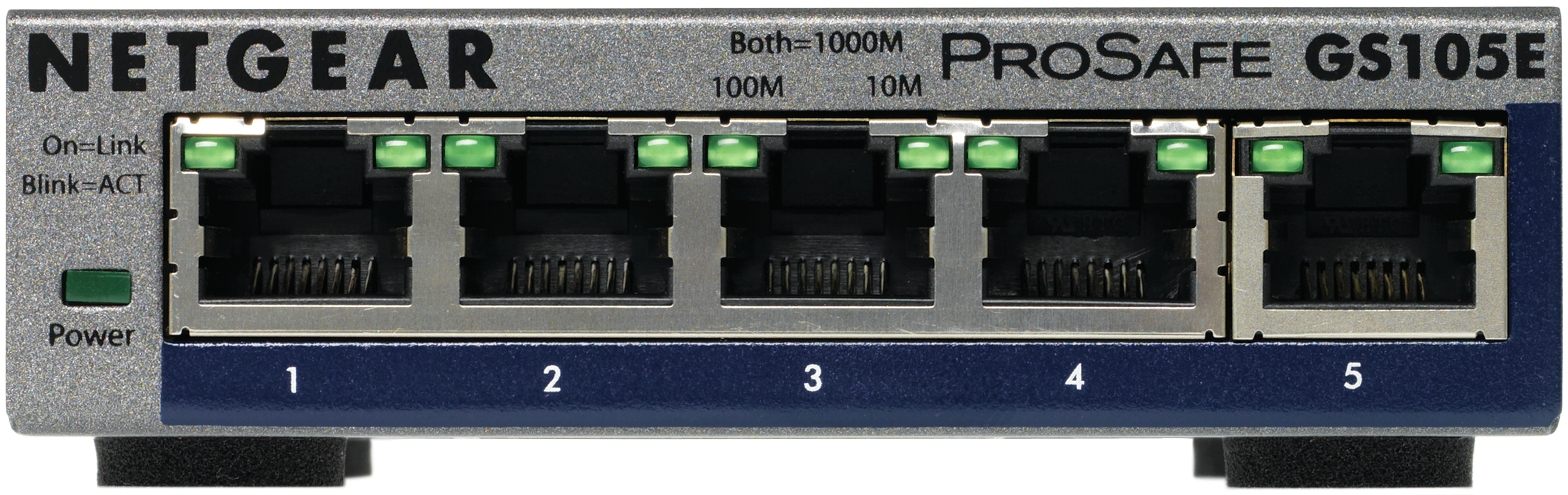 NETGEAR GS105E 200PES Netzwerk Switch Managed L2 L3 Gigabit Ethernet  10 100 1000  Grau Switches Netzwerk