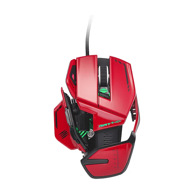 MadCatz R A T  8  ADV Red Optical Gaming Mouse Tastaturen & Maeuse