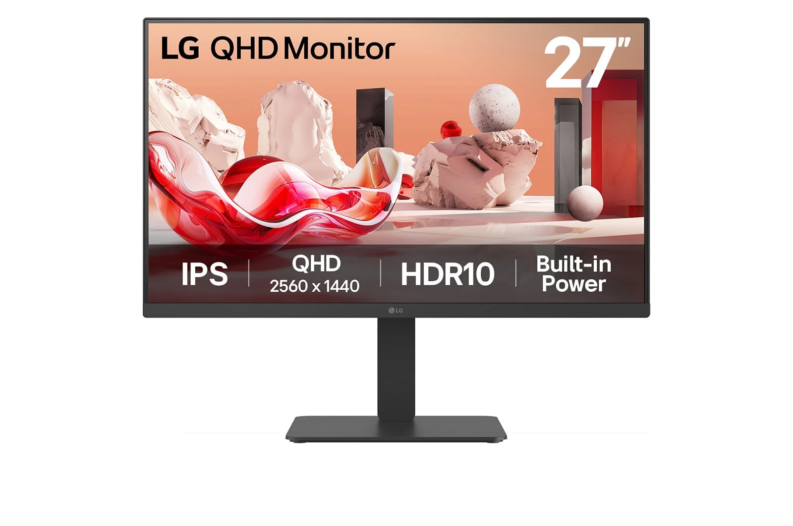 LG 68 6cm 27Zoll  2560x1440  27BA54QB B QHD DP 2x HDMI IPS Pivot 16 9 HDR10 Monitore