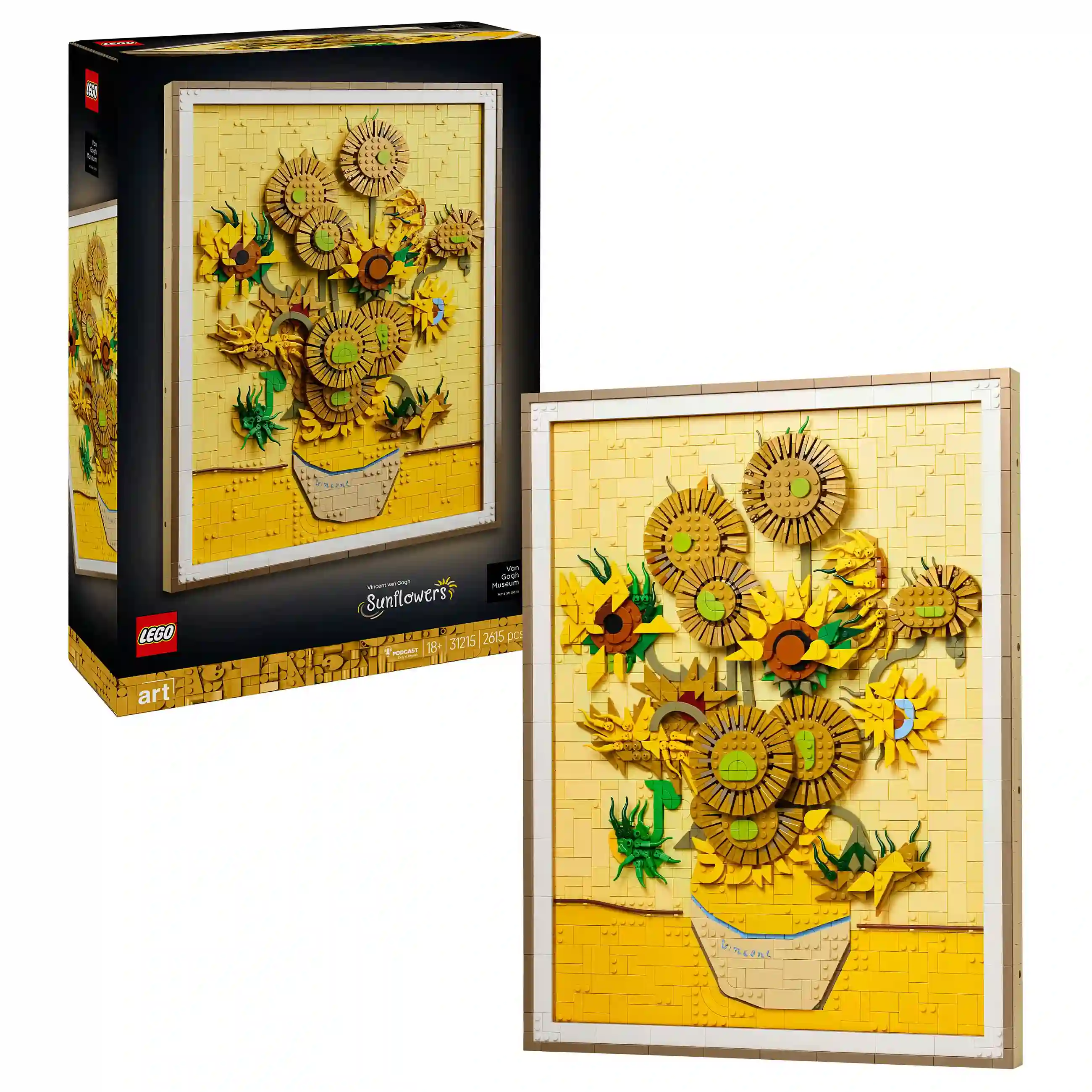 LEGO 31215 Art Vincent van Gogh   Sonnenblumen Spielwaren