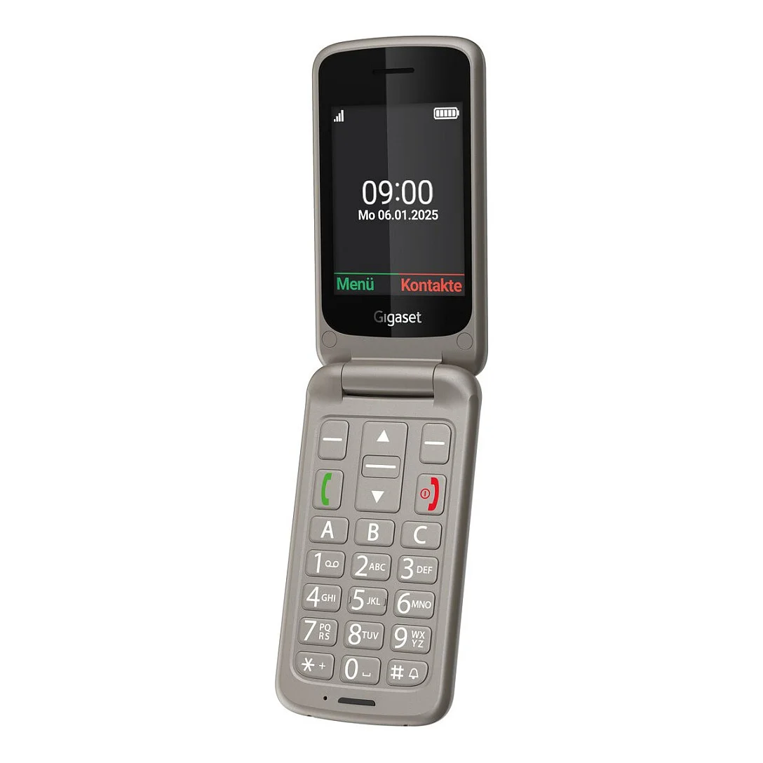 Gigaset GL595 silber Handys & Tablets