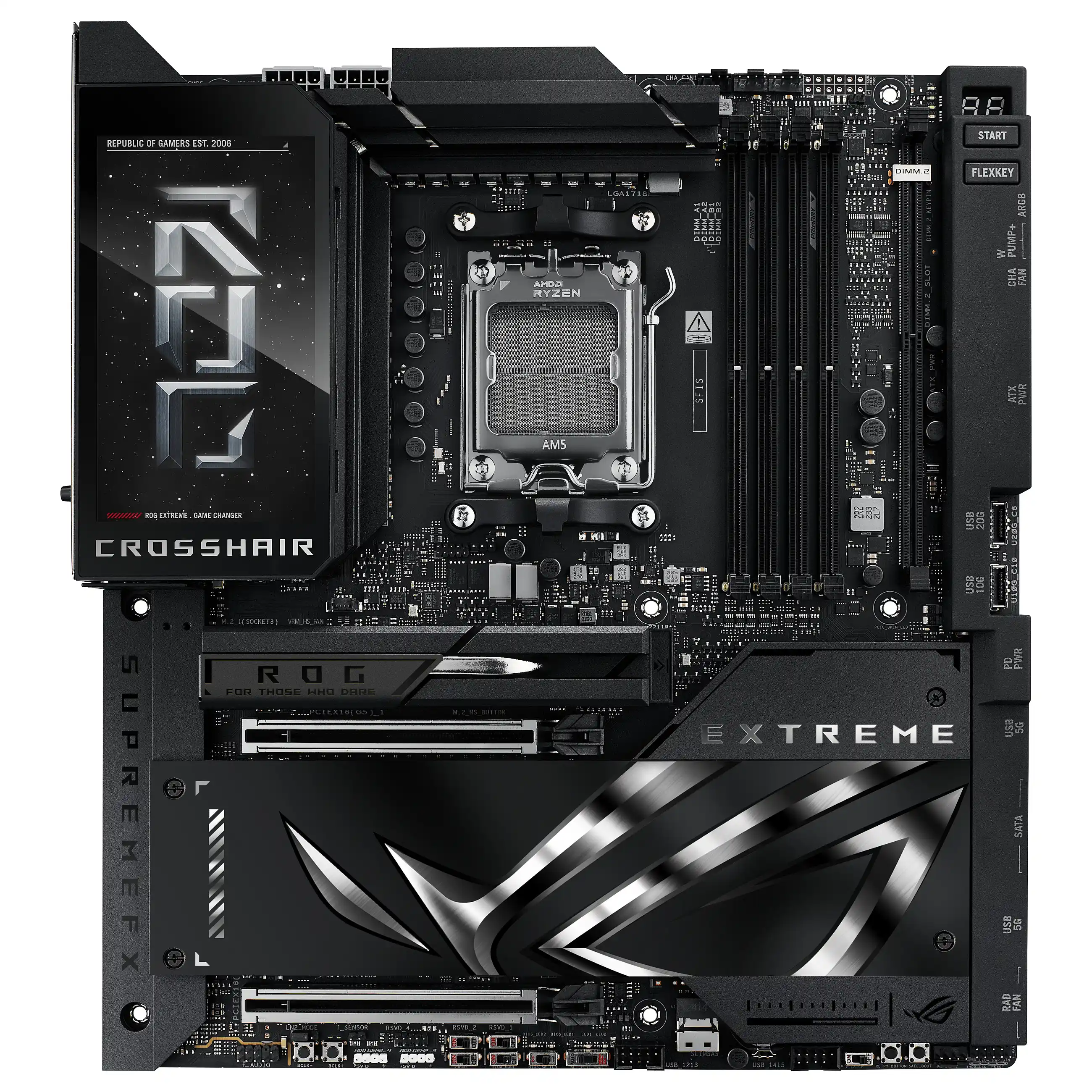 ASUS ROG CROSSHAIR X870E EXTREME AMD X870E Sockel AM5 Erweitertes ATX PC-Zubehoer