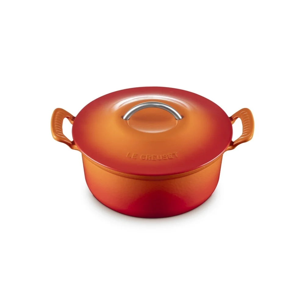 Le Creuset Braeter Heritage Modern  rund  26cm  ofenrot Pfannen & Toepfe