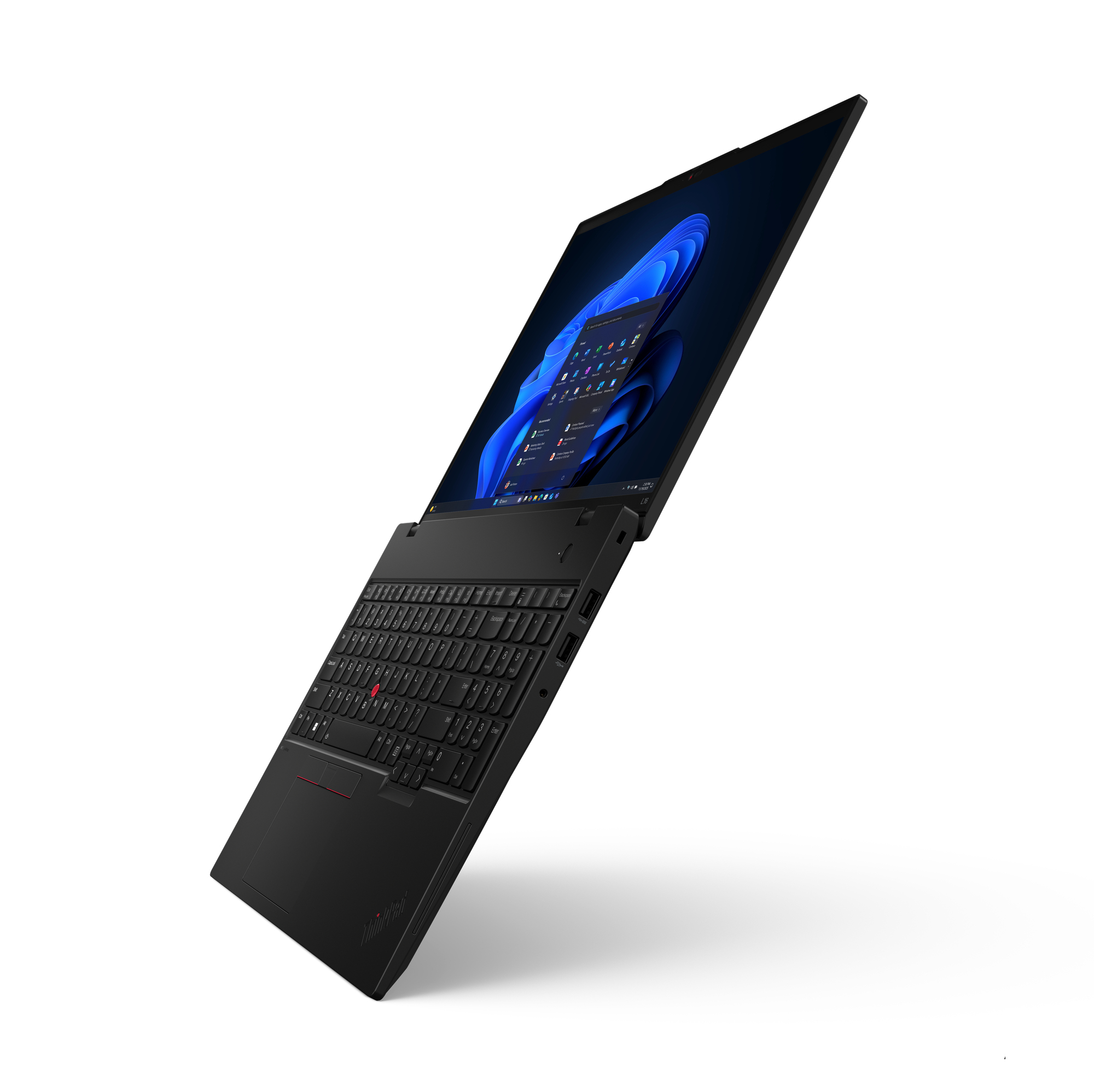 Lenovo ThinkPad L16 Gen 2  AMD  AMD Ryzen  5 PRO 215 Laptop 40 6 cm  16   WUXGA 16 GB DDR5 SDRAM 512 GB SSD Wi Fi 7  802 11be  Windows 11 Pro Deutsch Schwarz Notebooks & E-Book Reader