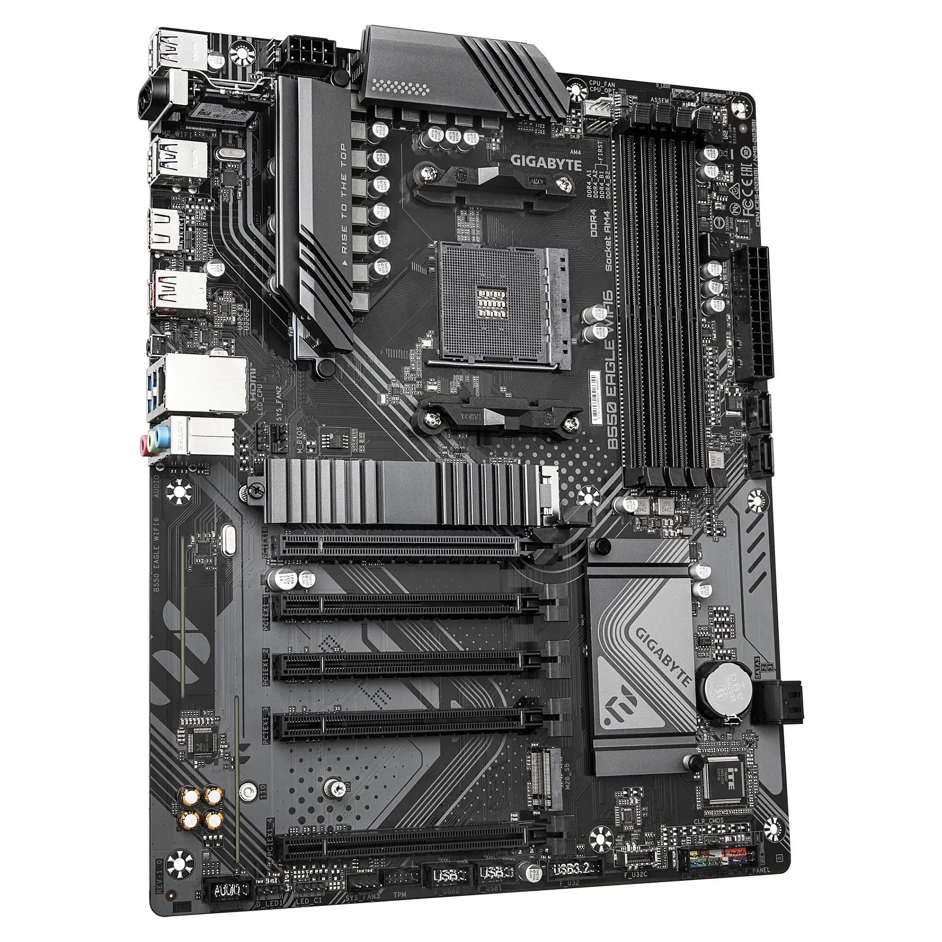 Gigabyte B550 EAGLE WIFI6  B550 AM4 ATX DDR4  PC-Zubehoer