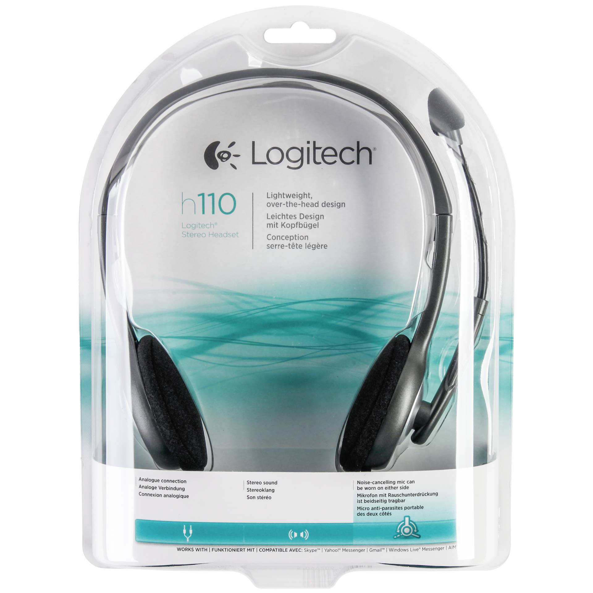 Logitech H110 Stereo Headset Over-Ear