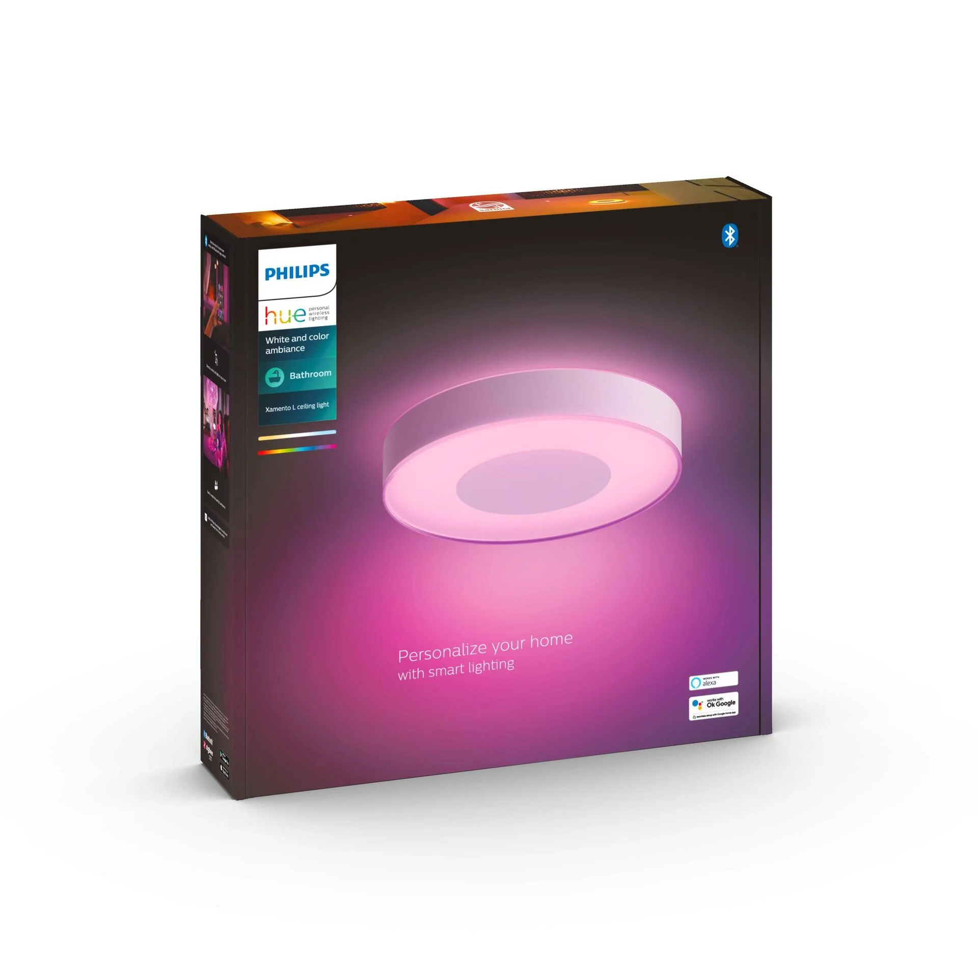 Philips Hue White Col  Amb  Xamento Deckenleu L weiss 3400lm Smart Home