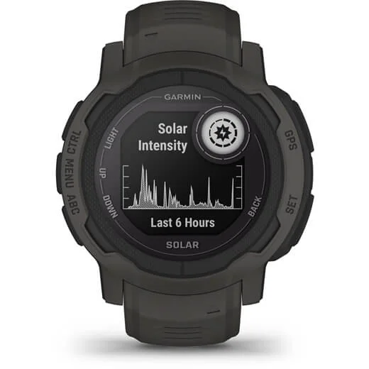 Garmin INSTINCT 2 SOLAR Schiefergrau Smartwatches & Fitnesstracker