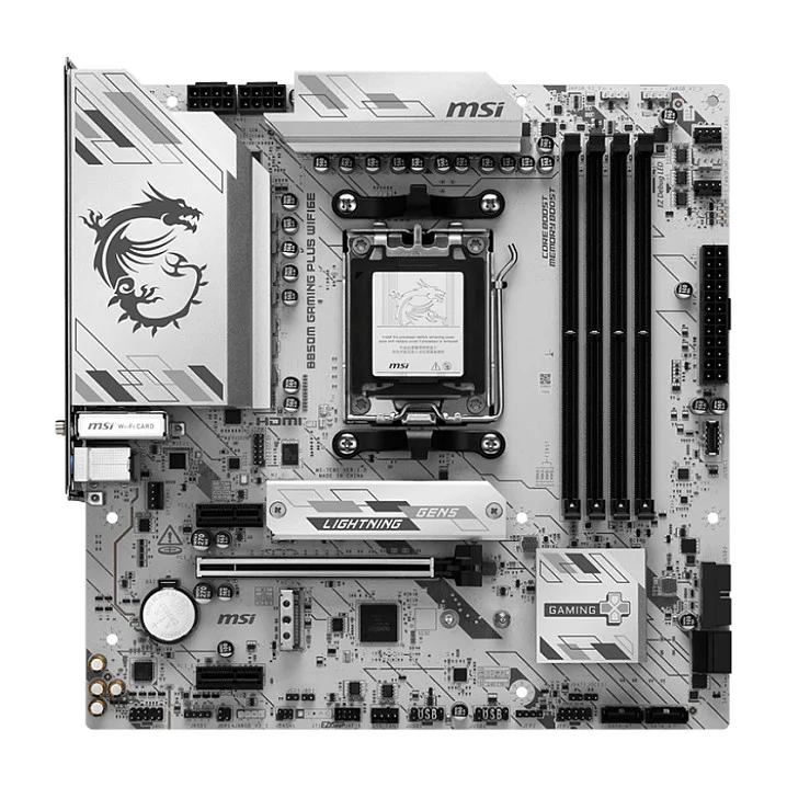 MSI B850M GAMING PLUS WIFI6E Motherboard AMD B850 Sockel AM5 micro ATX PC-Zubehoer