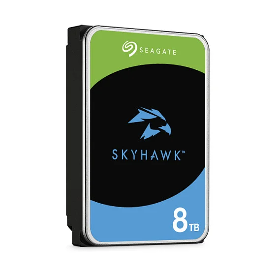 Seagate surveillance skyhawk 8tb hdd sata 6gb s 256mb cache 8 89cm 3 5zoll Speichermedien