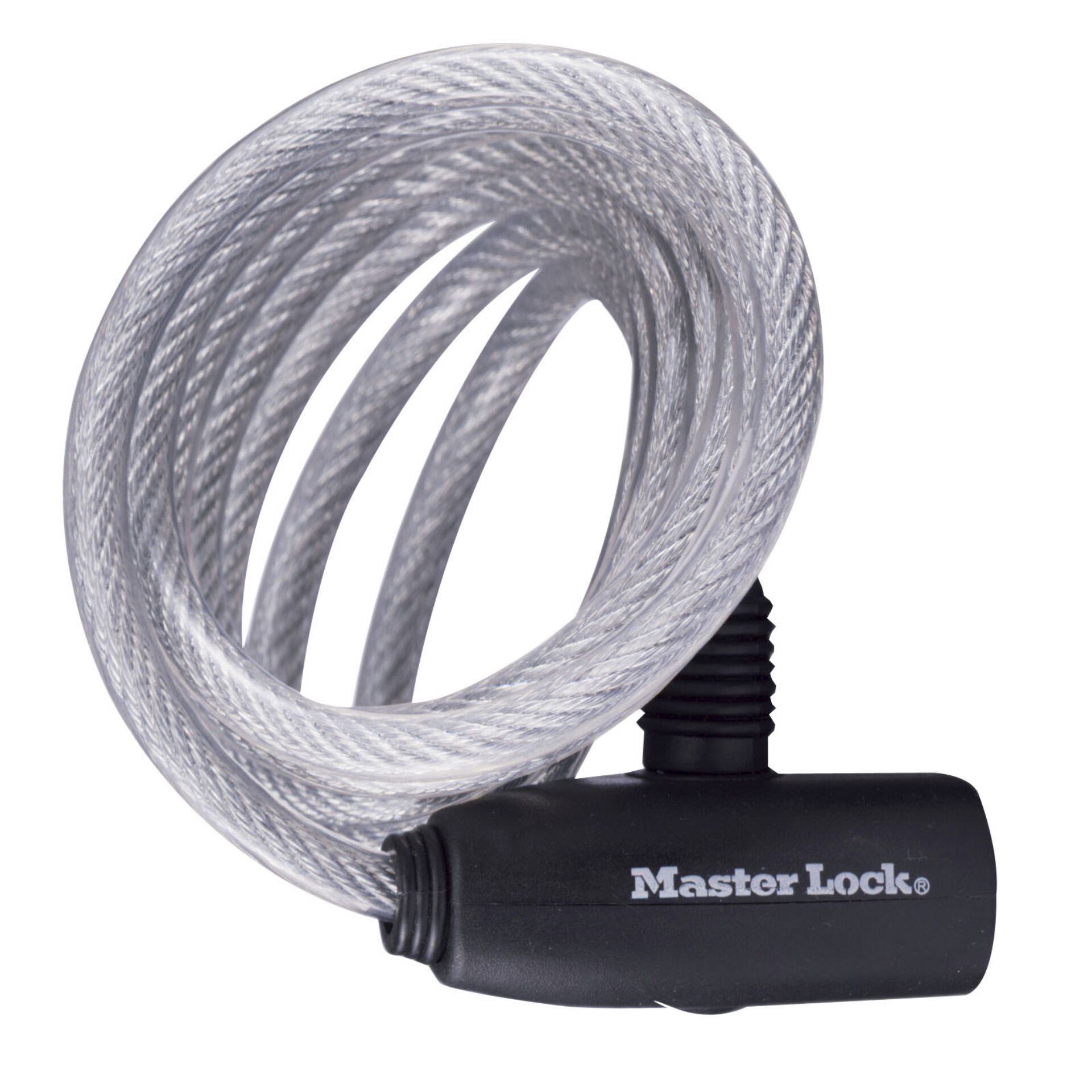 Master Lock 3x1 8mm Spiralkabelschloss 8127EURTRI Radsport
