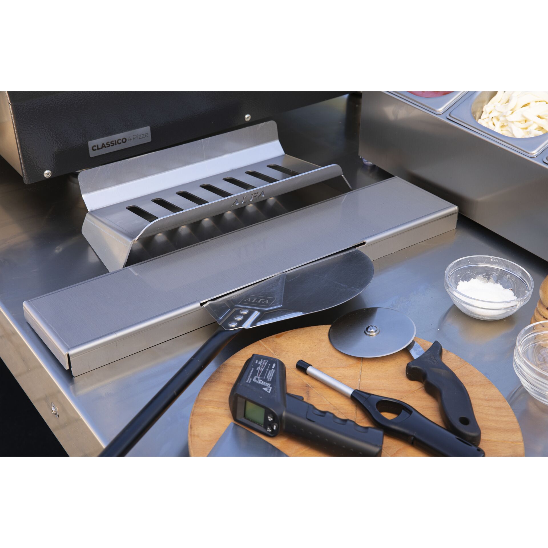 Alfa Forni Kit Hybrid 4 Pizze  Classico   Moderno  Grills