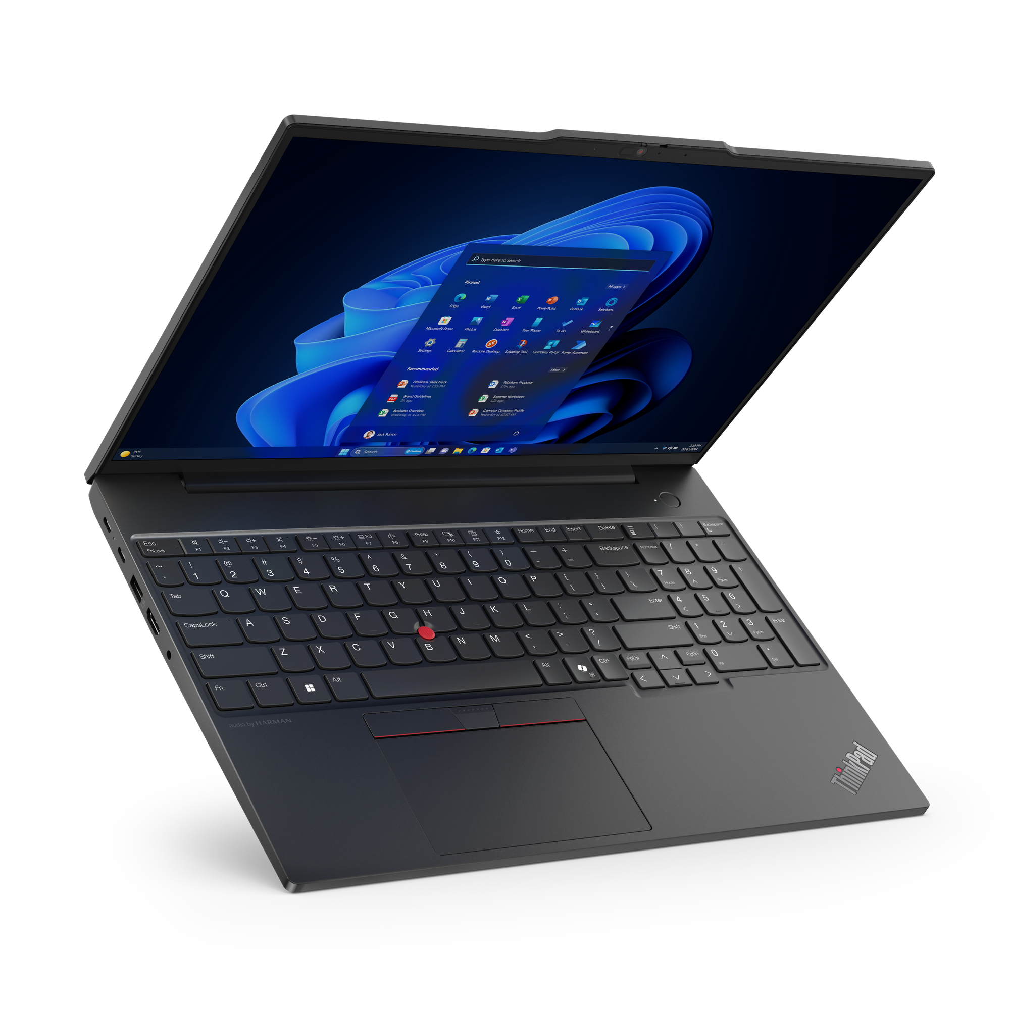 Lenovo ThinkPad E16 G2 RYZ5 7535HS 8GB 256SSD R660M W11Pro black Notebooks & Tablets Laptops & Notebooks