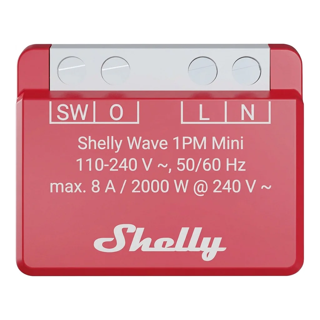 Shelly   Unterputz   Wave 1PM Mini LR   Z Wave Smart Home