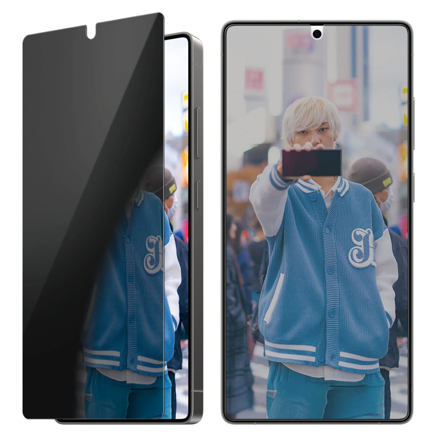 PanzerGlass   Privacy Displayschutz Samsung Galaxy S25 Ultra   Ultra Wide Fit Notebook & Tablet Zubehoer