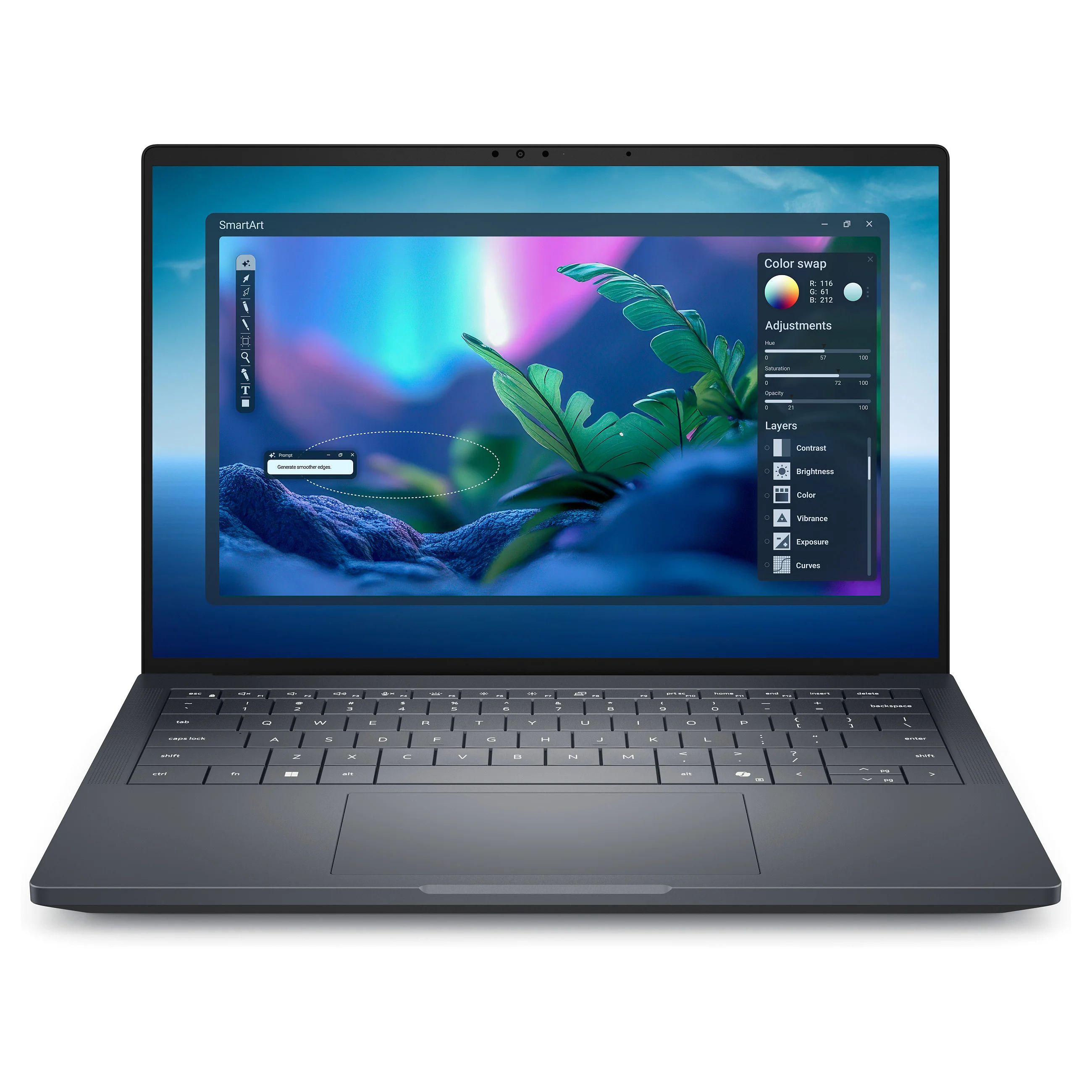 DELL Pro Max 14 Premium MA14250 Intel Core Ultra 7 265H Laptop 35 6 cm  14   Full HD  32 GB LPDDR5x SDRAM 1 TB SSD NVIDIA RTX PRO 1000 Blackwell Wi Fi 7  802 11be  Windows 11 Pro Deutsch Grau Notebooks & E-Book Reader