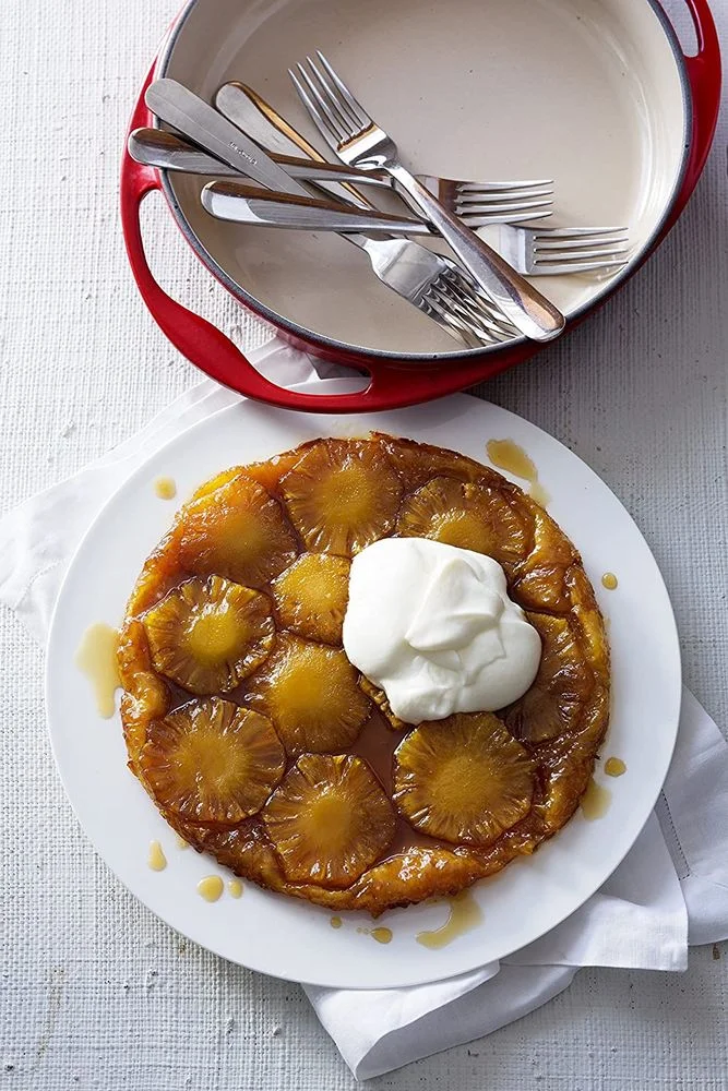 Le Creuset Tatin Backform  25 cm  kirschrot Kueche