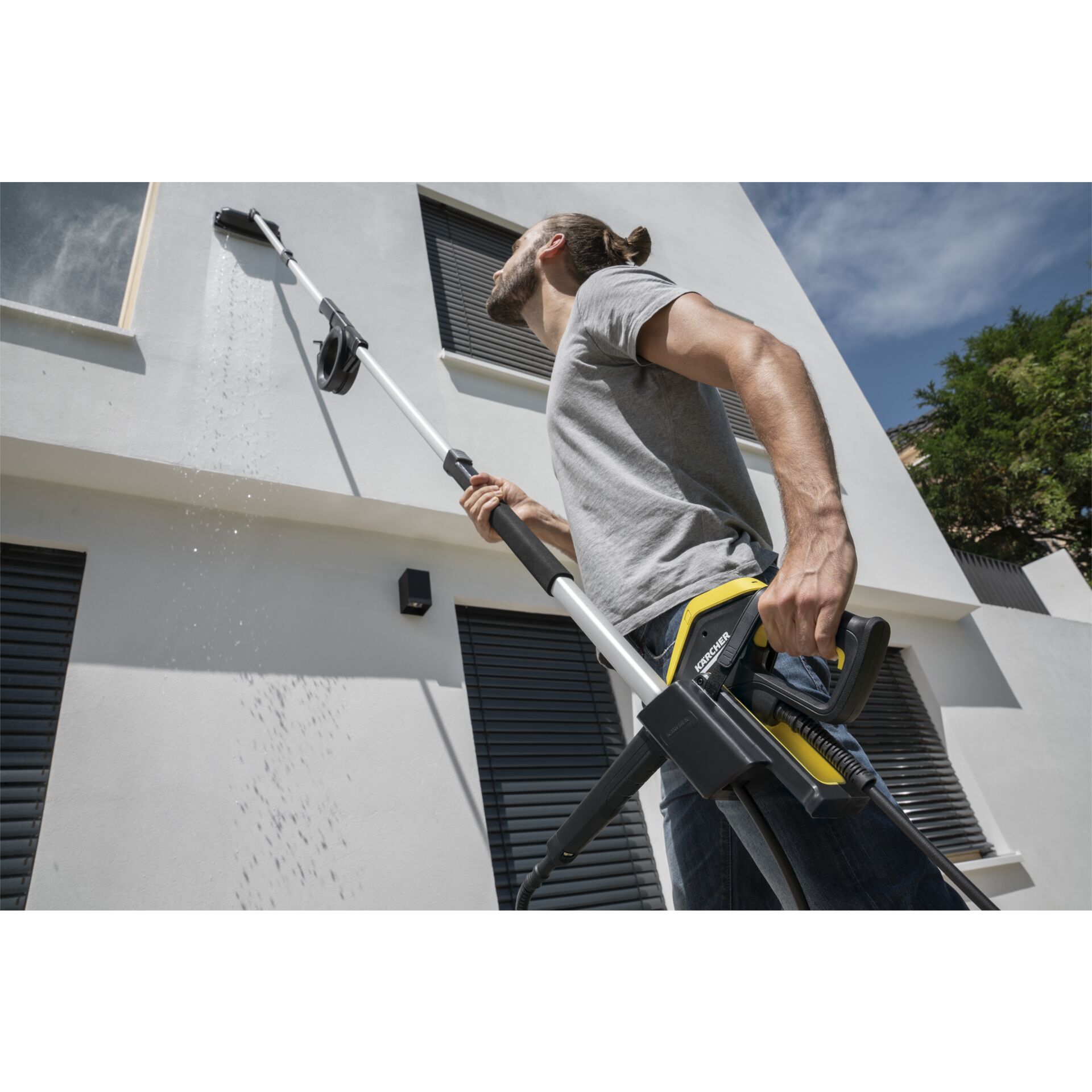 Kaercher Reinigungsset fuer Fassaden und Glasflaechen Zubehoer fuer Staubsauger & Reiniger