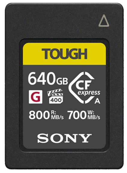 Sony CFexpress Type A 640GB CEAG640T Speichermedien