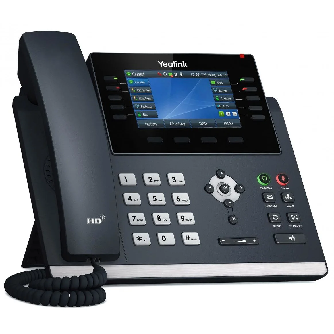 Yealink SIP T46U IP Telefon Grau LCD WLAN