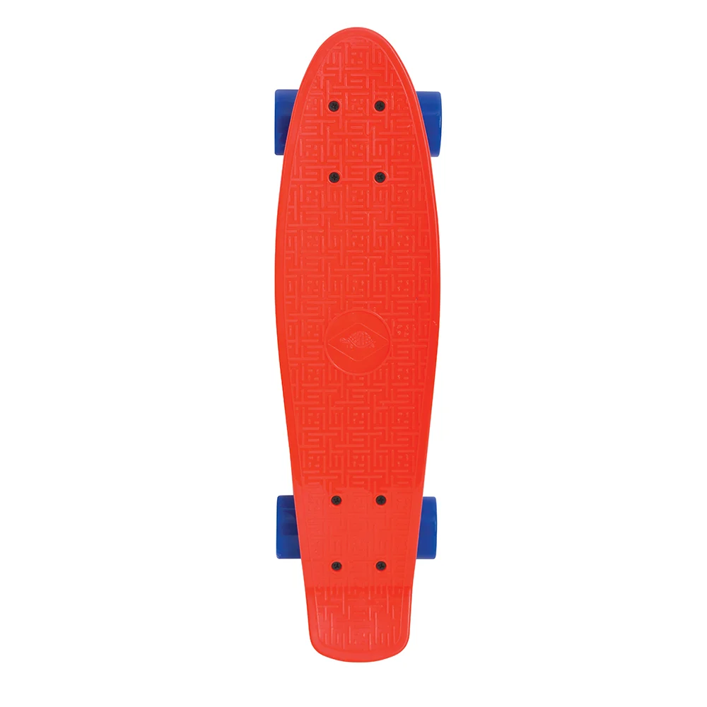 Schildkroet Retro Skateboard Native Red Roller & Skateboards