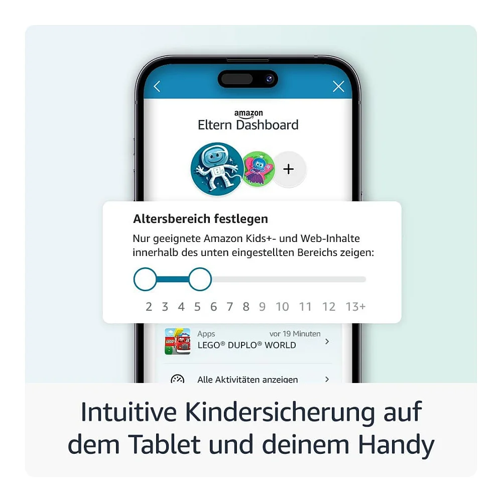 Amazon fire hd 8 kids pro tablet  2024  wifi 32gb 6 bis 12 jahre jungle cat b0cvdljdww Tablets