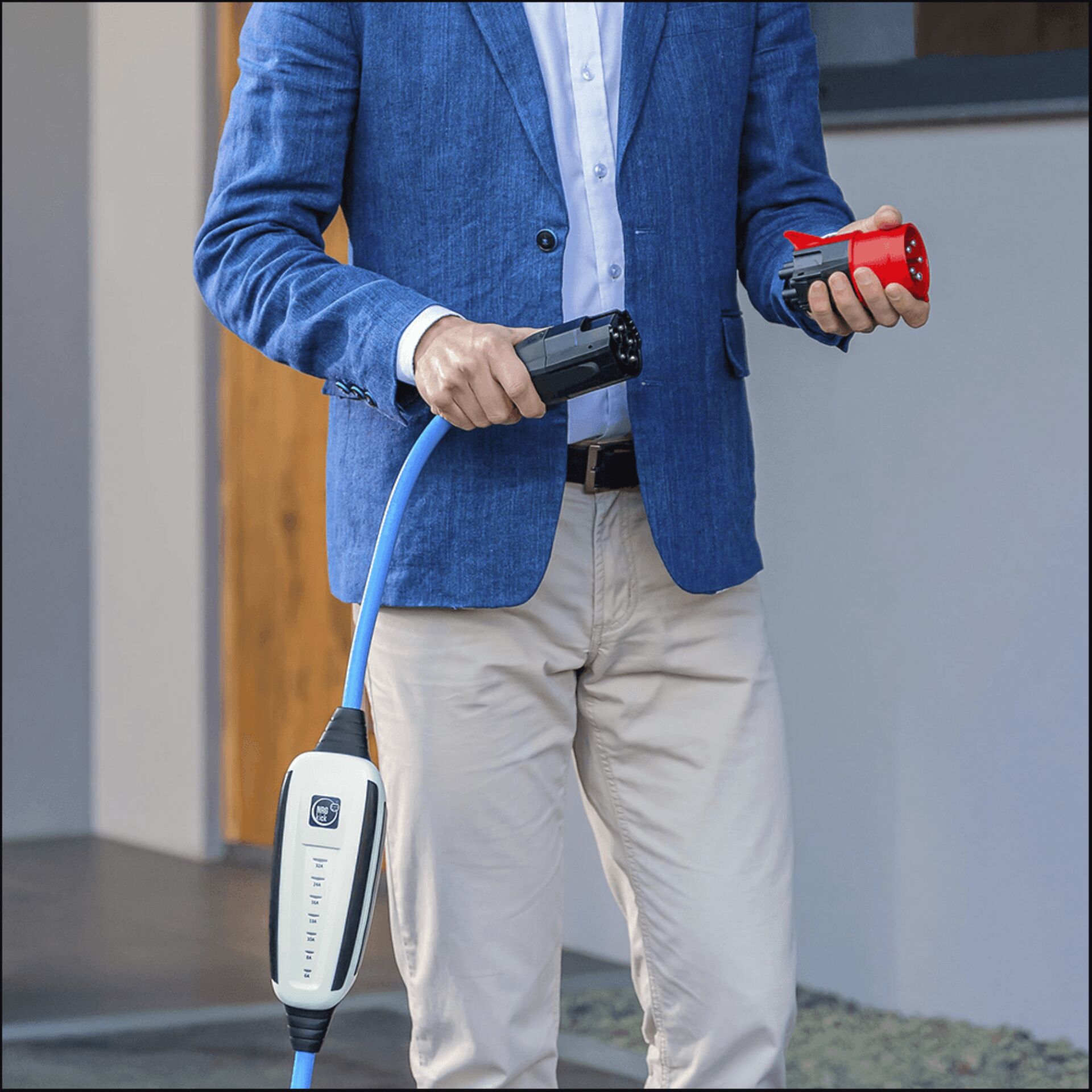 NRGkick Steckeraufsatz Typ 2 Ladekabel